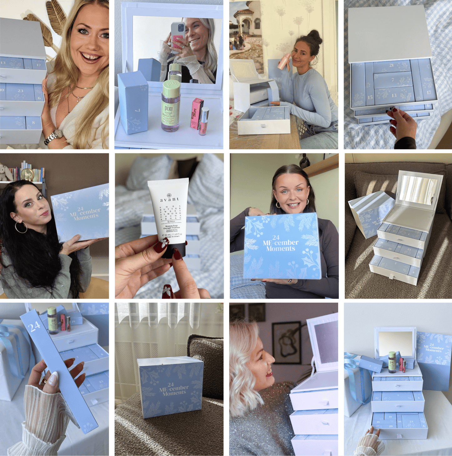 The '24 ME-cember Moments' Christmas Calendar