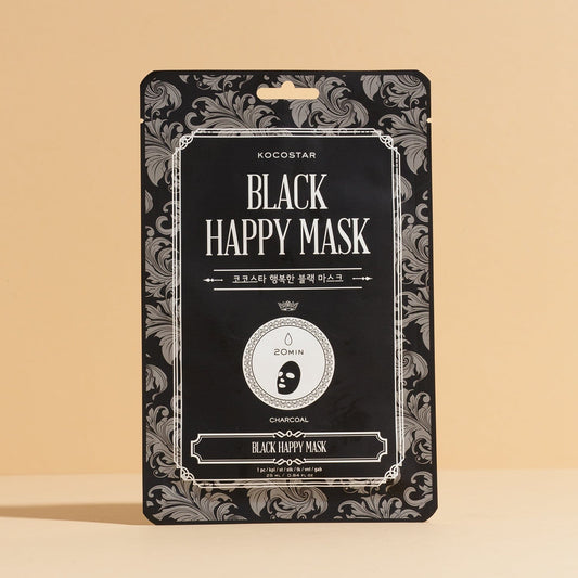 Black Happy Mask