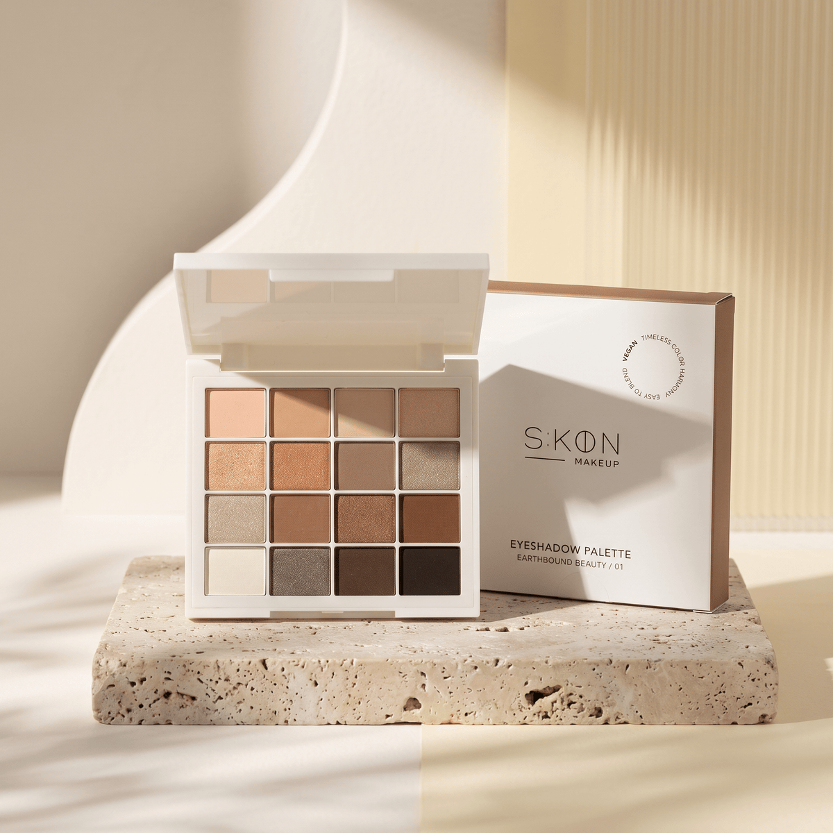Eye Shadow Palette 16 colours - Earthbound