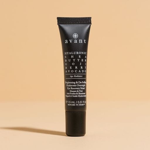 Brightening & De-Puffing Hyaluronic Overnight Eye Recovery Mask