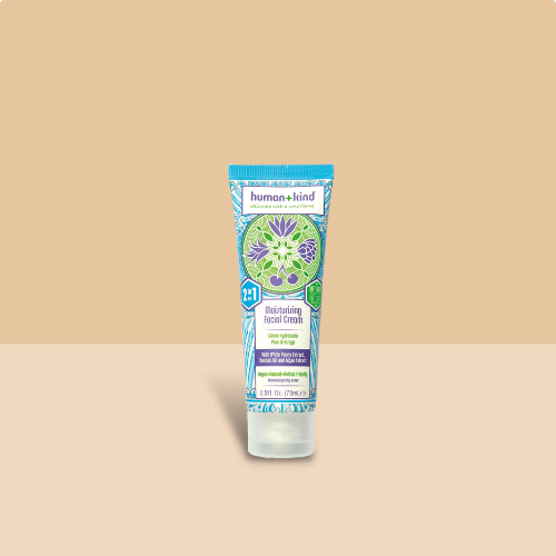 Ihminen + lapsi kosteuttava kasvovoide